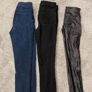 SPANX Faux Leather Leggings XSmall (Faux Leather option only